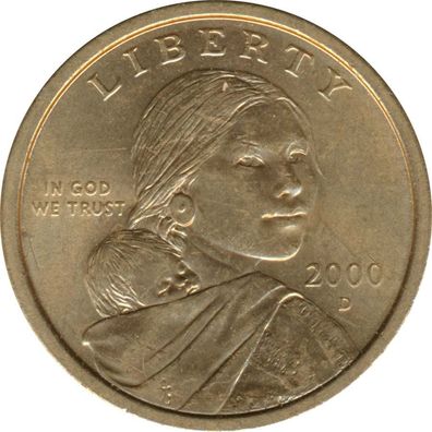 USA 2000 D - 1 Dollar - Sacagawea*