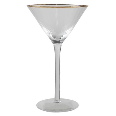 Clayre & Eef Martini-Glas 250 ml Glas (Gr. Ø 13x20 cm / 250 ml)
