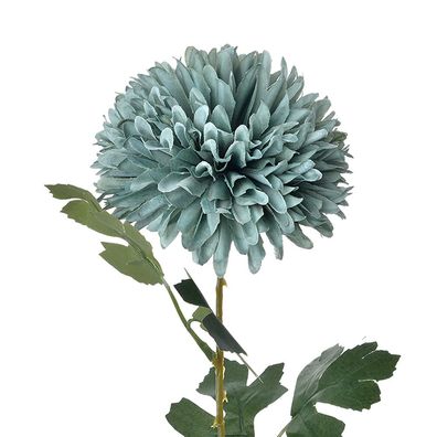Clayre & Eef Kunstblume 54 cm Grün Blau Kunststoff (Gr. 54 cm)