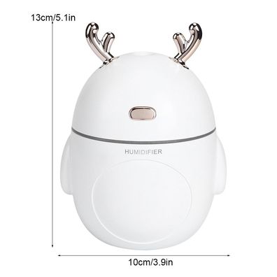 320 ml Mini-Luftbefeuchter USB-Luftnebelreiniger mit Nachtlicht für das Home Office