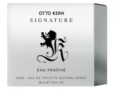 Otto Kern Signature Eau Fraiche Man Eau de Toilette Natural Spray 30 ml