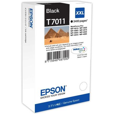 Epson Ink Black Schwarz XXL (C13T70114010)