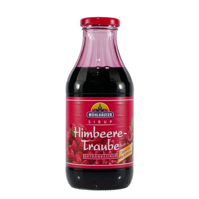 Mühlhäuser Himbeer - Traube Sirup
