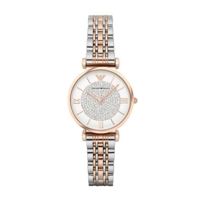 Emporio Armani Damen-Zweizeiger-Armbanduhr