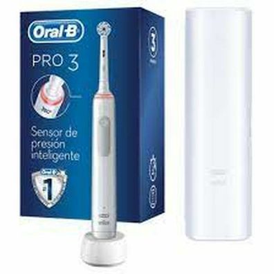 Oral-B Pro 3 3500, Elektrische Zahnbürste (weiß)