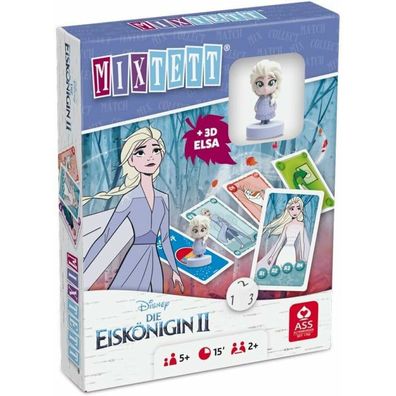 Kartenspiel Mixtett 1 Disneys Die Eiskönigin 2 mit exklusiver Elsa 3D-Figur