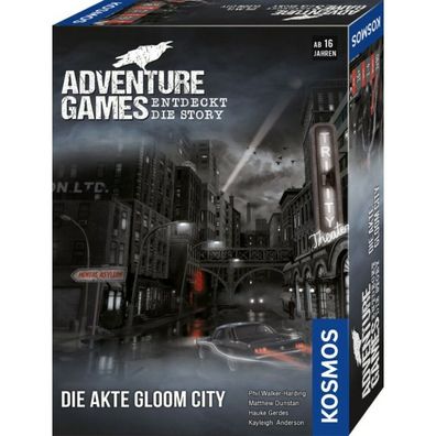 Kosmos 695200 - Adventure Games - Die Akte Gloom City