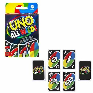 Kartenspiele Mattel Uno All Wild!