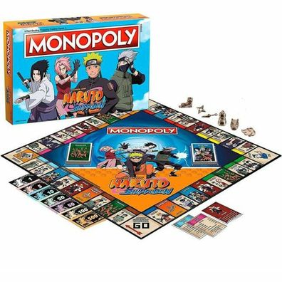 Monopoly Hasbro Naruto Shippuden Sprache: Spanisch