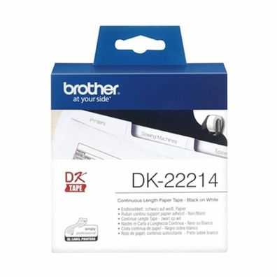 Kontinuierliches Thermopapierband Brother ?DK-22214 12 x 30,48 mm