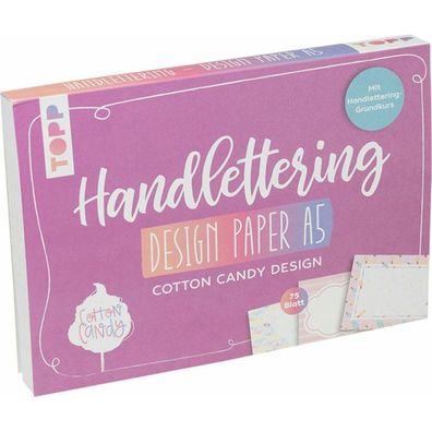 Cotton Candy Design Paper A5