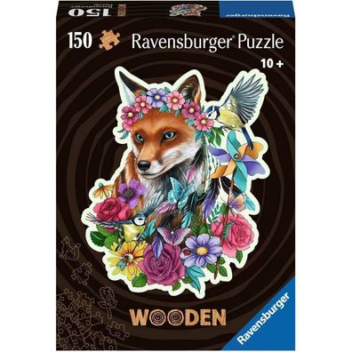Wooden Puzzle Bunter Fuchs (150 Teile)