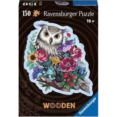Wooden Puzzle Geheimnisvolle Eule (150 Teile)