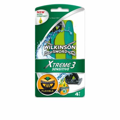 Wilkinson Xtreme-3 Sensitive Maquinilla Desechable 4 U