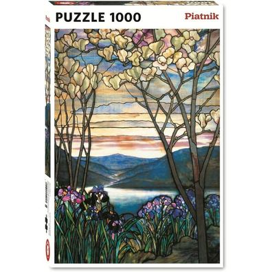Piatnik Puzzle Magnolien und Schwertlilien 1000 Teile