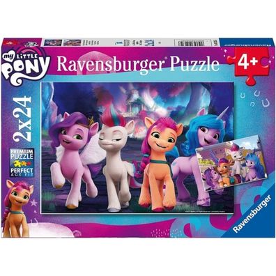 2 x 24 Teile Puzzle - My Little Pony, Der Film