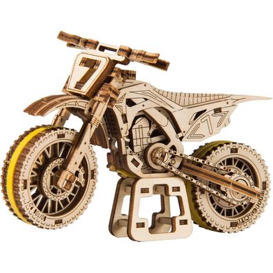 WOODEN CITY 3D-Puzzle Motorrad MotoCross 88 Teile