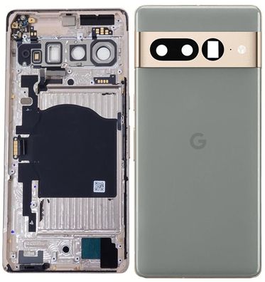 Original Google Pixel 7 Pro Gehäuse Akkudeckel Backcover Rückseite Hazel Gut