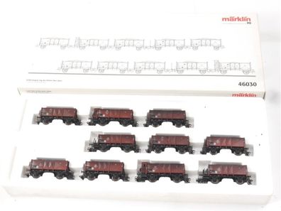 Märklin H0 46030 Güterwagen-Set Kohlenwagen-Zug der frühen 50er-Jahre 10-tlg.