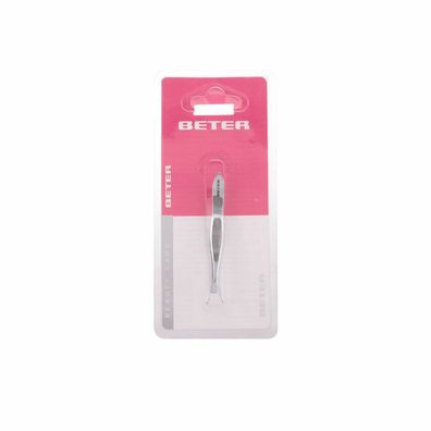 Beter Chrome Plated Straight Tip Tweezers