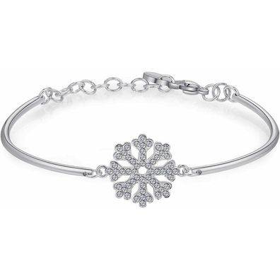 Steel bracelet Snowflake Chakra BHK254