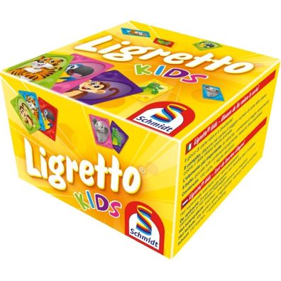 Schmidt - Ligretto Kids Card Game - From 5 Years