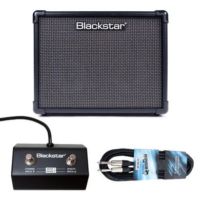 Blackstar ID Core 20 V3 Verstärker mit FS-11 Fußschalter und Kabel
