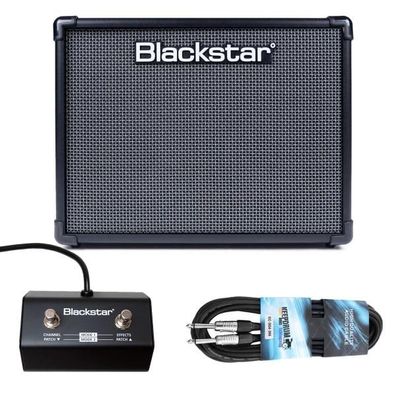 Blackstar ID Core 40 V3 Verstärker mit Fußschalter und Kabel