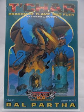 Ral Partha 10-463 "T´Char Dragon of Flame and Fury" (AD&D, D&D) 103006001