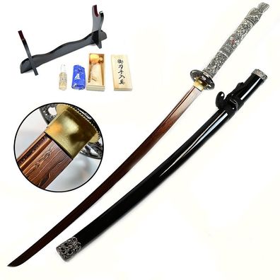 Highlander Duncan MacLeod Katana Blutdamast Edition