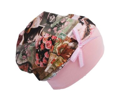 Farbgewitter - Toller Beanie Vintage - Mädchenmütze - Leichte Frühlingsmütze