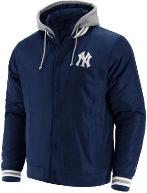 New York Yankees Sateen Jacket Baseball MLB Weiß
