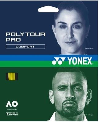 Yonex Poly Tour Pro Yellow 12 m Tennissaite