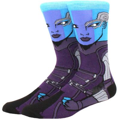 Nebula Marvel Socken Guardians of the Galaxy Heroes Marvels Cartoons Motiv Socken