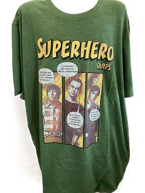 The Big Bang Theory - Superhero Herren T-Shirt, Gr. XXL
