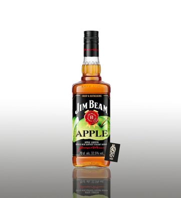 Jim Beam Apple 0,7l (35% vol.) Apple Liqueur Infused with Kentucky straight Bou