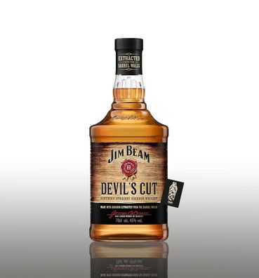Jim Beam Devils Cut 0,7l (45% vol.) Kentucky Straight Bourbon Whiskey - [Enthäl