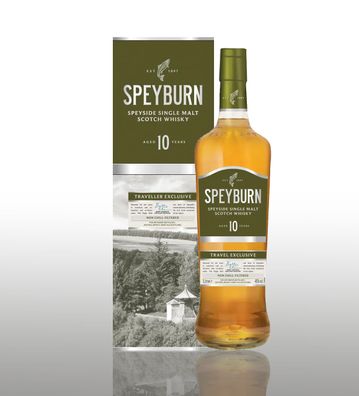 Speyburn 10 Jahre Whisky 40% vol. 0,7l inkl. Geschenkbox (s. Bild) - [Enthält S