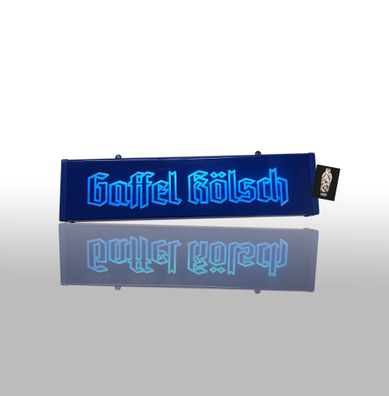 Gaffel Kölsch Leuchtschild Beidseitig Werbeschild Werbetafel Leuchtreklame Neon