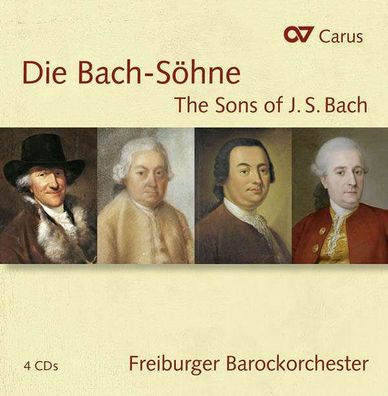 Carl Philipp Emanuel Bach (1714-1788): Musik der Bach-Söhne - Carus - (CD / Titel...