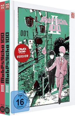 Mob Psycho 100 - Staffel 2 - Gesamtausgabe Bundle Vol.1-2 - DVD - NEU