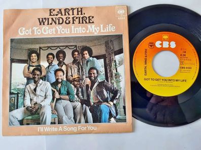 Earth Wind & Fire - Got to get you into my life 7'' Vinyl Holland/ CV Beatles