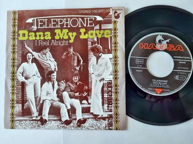 Telephone - Dana my love 7'' Vinyl Germany/ CV and produced by Frank Farian