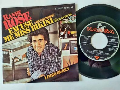 Randy Rose - Excuse me Miss Bikini (I beg your pardon) 7'' Vinyl Germany