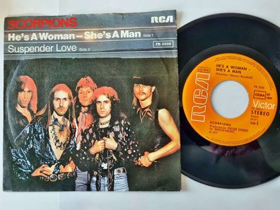 Scorpions - He's a woman - she's a man 7'' Vinyl Germany