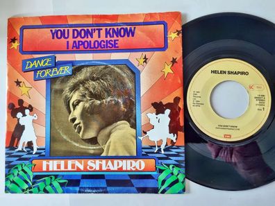 Helen Shapiro - You don't know/ I apologise 7'' Vinyl Holland