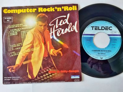 Ted Herold - Computer Rock 'n' Roll 7'' Vinyl Germany