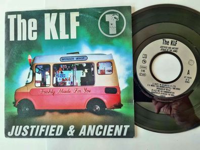 The KLF - Justified & ancient 7'' Vinyl Germany