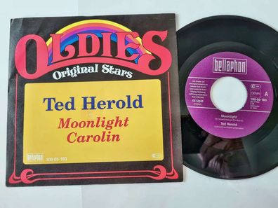 Ted Herold - Moonlight/ Carolin 7'' Vinyl Germany