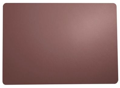 ASA Tischset leather optic fine, plum, 7819420 1 St